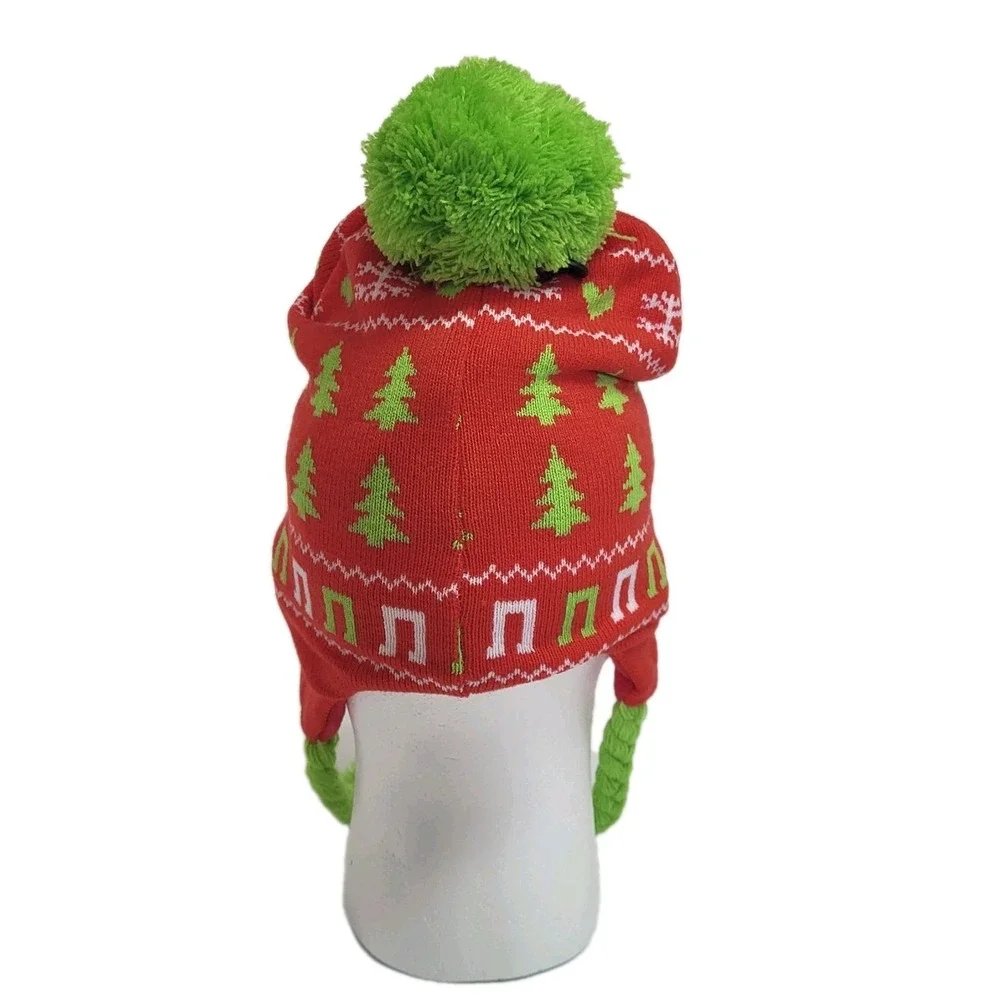 Peanuts Charlie Brown Gang Carolers Beanie Hat Pom Pom Winter‎ NWT